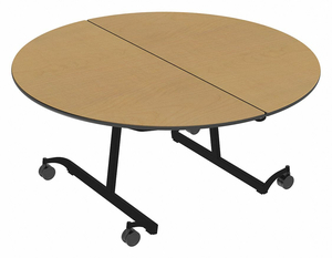 MOBILE SHAPED TABLE MAPLE 8 SEATS by Palmer Hamilton