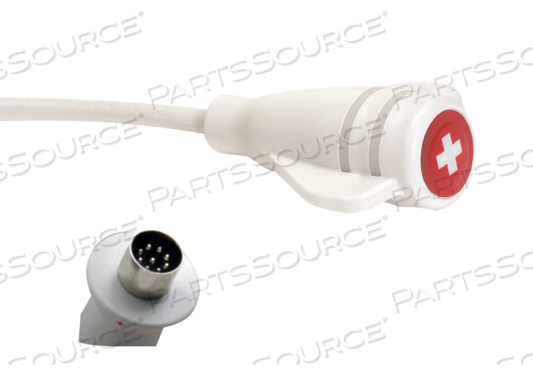 SINGLE CALL CORD, WHITE, 9 PIN DIN PLUG, 8 FT, FDA COMPLIANT by Crest Healthcare SINGLE CALL CORD, WHITE, 9 PIN DIN PLUG, 8 FT, FDA COMPLIANT by Crest Healthcare