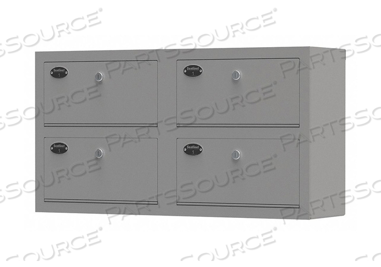 WEAPON STORAGE CABINET 15-1/2INH GRAY by Sentinel WEAPON STORAGE CABINET 15-1/2INH GRAY by Sentinel