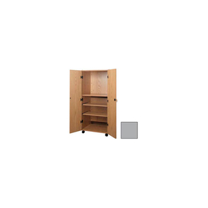 VIDEO CABINET - 30-1/4"W X 24-7/8"D X 67-3/8"H GRAY by Ironwood Manufacturing Inc