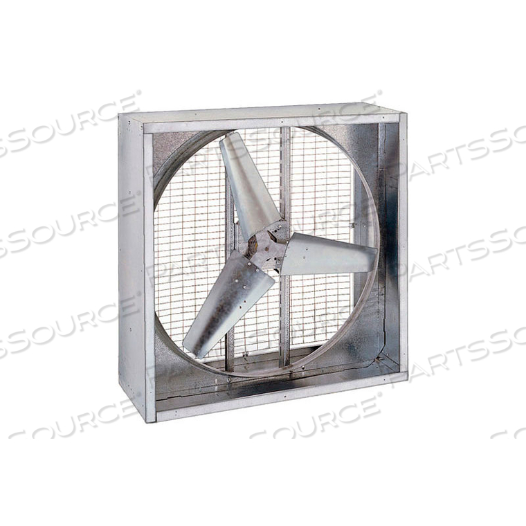 48" DIRECT DRIVE AGRICULTURAL BOX FAN 230V 1 HP MOTOR by Triangle Engineering