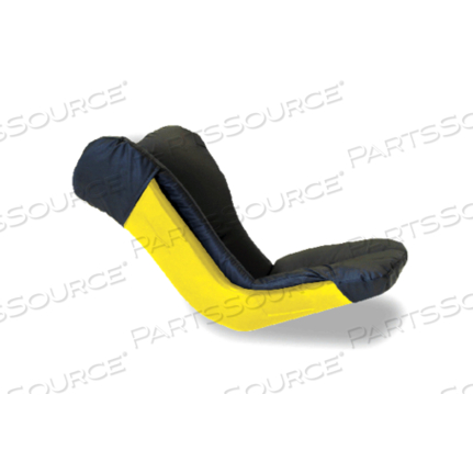 BOOT PADS - FOR O.R. DIRECT/ALLEN YELLOW BANANA BOOT STYLE (PAIR) - MEMORY FOAM W/ 4-WAY STRETCH VINYL COVER (ALSO FITS ALLEN WELL-LEG)[NOT YELLOFIN] 