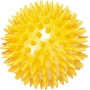 CANDO MASSAGE BALL, 15 CM (6"), YELLOW, 1 EACH by Fabrication Enterprises