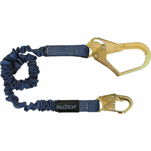 ELASTECH ENERGY ABSORBING LANYARD, SINGLE-LEG WITH STEEL CONNECTORS by Falltech ELASTECH ENERGY ABSORBING LANYARD, SINGLE-LEG WITH STEEL CONNECTORS by Falltech