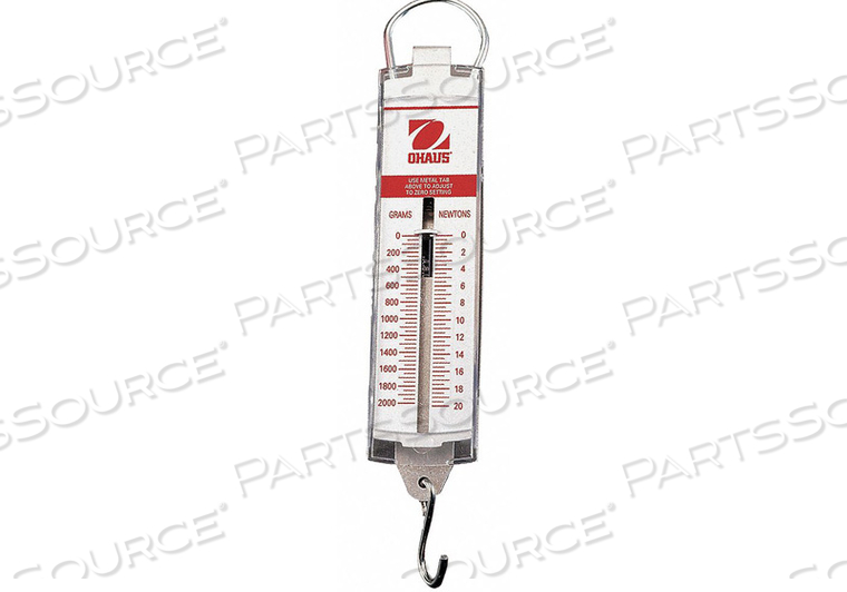 HANGING SCALE LINEAR 2000G/20 N CAPACITY by Ohaus Corporation HANGING SCALE LINEAR 2000G/20 N CAPACITY by Ohaus Corporation