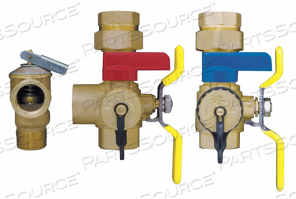 TANKLESS WATER HEATER VALVE 1 IN. BRASS by Webstone TANKLESS WATER HEATER VALVE 1 IN. BRASS by Webstone