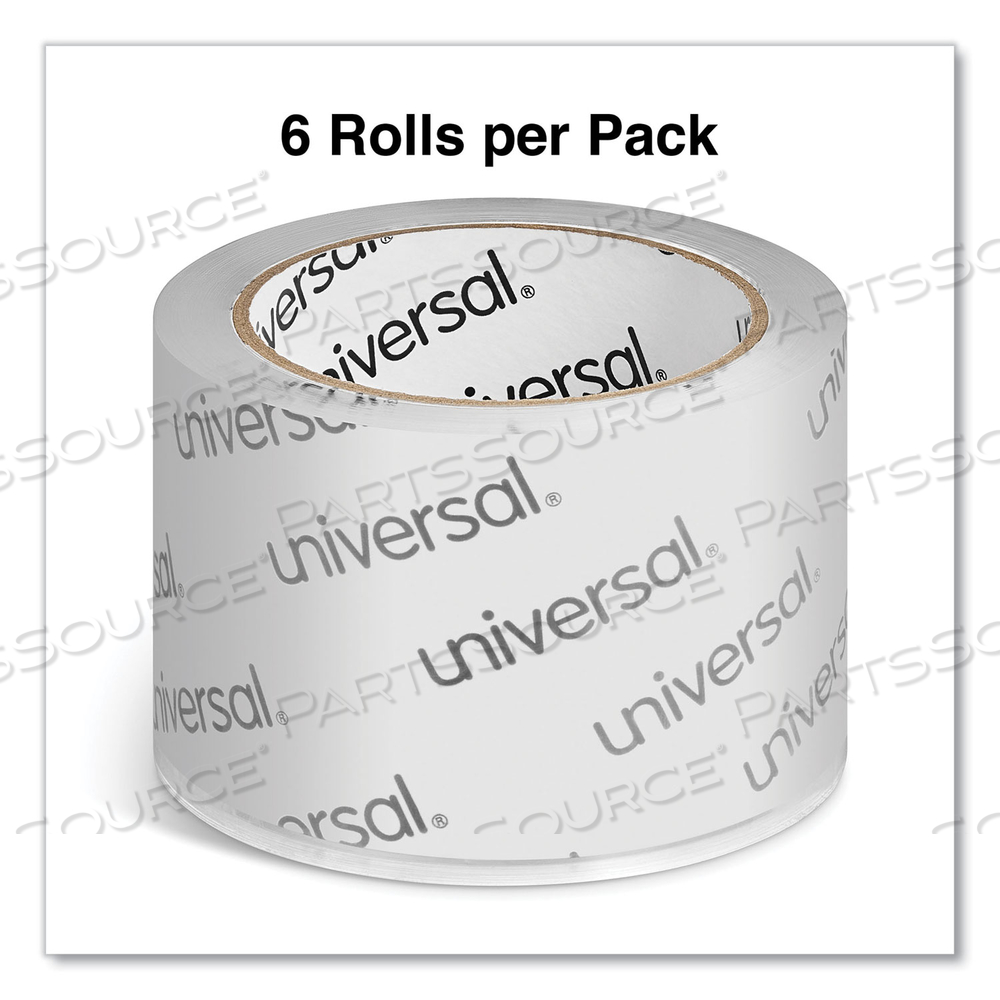 3IN CORE 2.83IN W X 54.7YD L X 2.6MIL THK CLEAR MOVING AND STORAGE PACKING TAPE by Universal