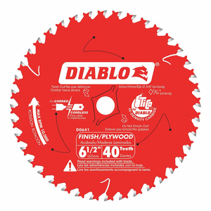 CIRCULAR SAW BLADE BLADE DIA 6-1/2 IN. by Diablo