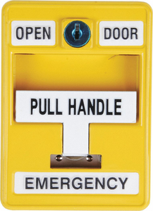 EMERGENCY PULL STATION 30VAC/DC YELLOW by Dortronics Systems, Inc.