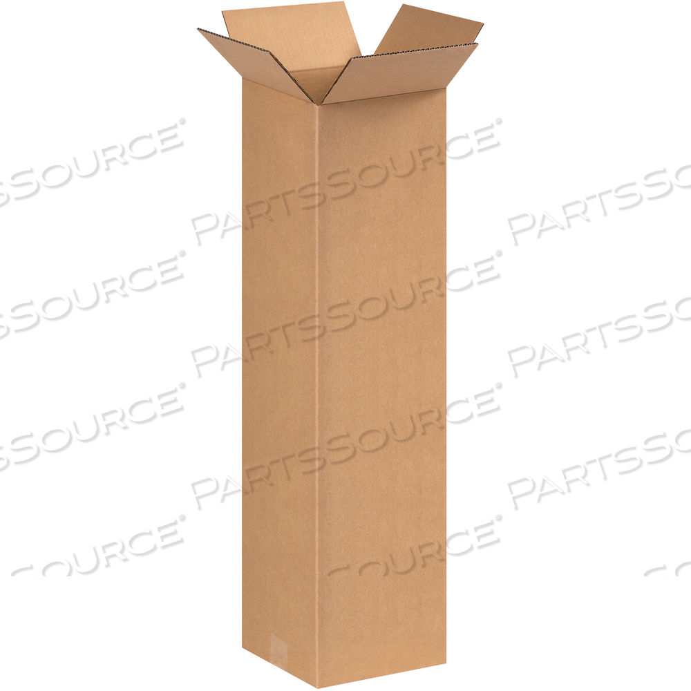 TALL CORRUGATED BOXES, 8" X 8" X 30", KRAFT, 25/BUNDLE by BOX Partners (Box Acquisitions, LLC)