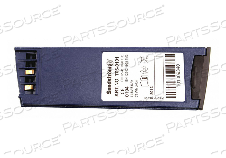 PAPR BATTERY LITHIUM ION 3.6AH by Sundstrom Safety