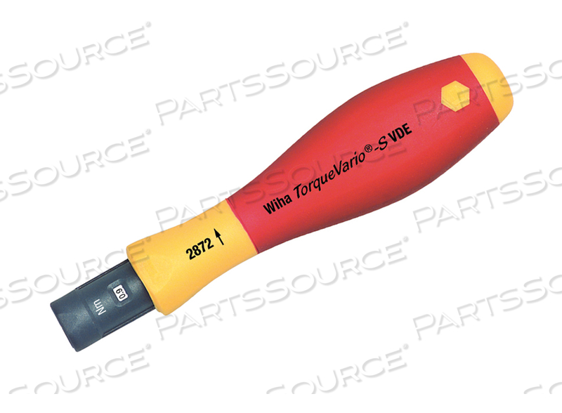 INSULATED TORQUEVARIO-S HANDLE 10-50 IN/LBS by Wiha Tools INSULATED TORQUEVARIO-S HANDLE 10-50 IN/LBS by Wiha Tools