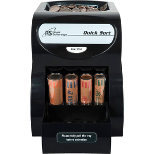 ELECTRIC COIN SORTER 1 ROW by Royal Sovereign