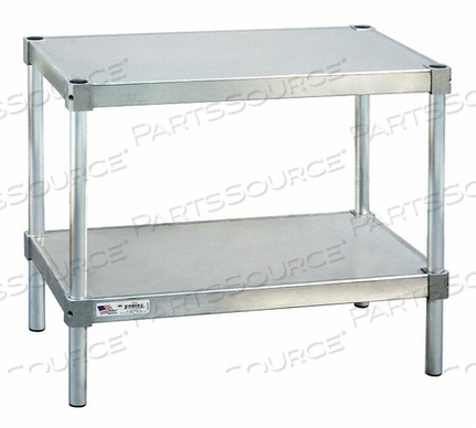FIXED WORK TABLE ALUMINUM 18 W 18 D by New Age Industries