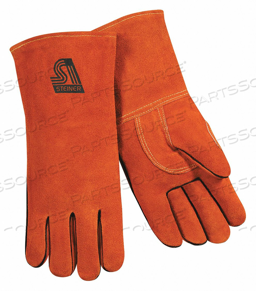 WELDING GLOVES STICK APPLICATION RED PR by Steiner