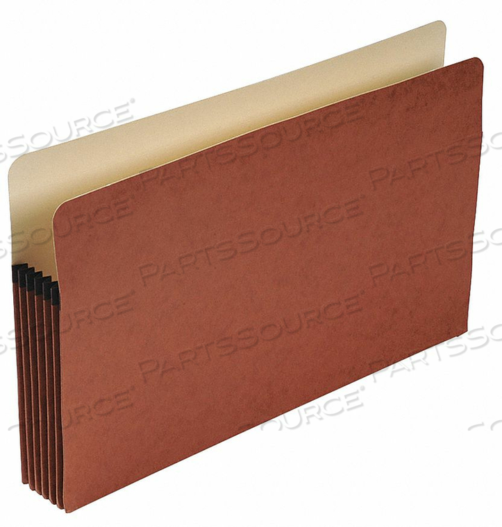 EXPANDABLE FILE FOLDER RED MANILA/FIBER by Tops