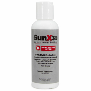 SUN X 30 SUNSCREEN LOTION, SPF 30+, 4OZ BOTTLE, 1-BOTTLE by Coretex Products