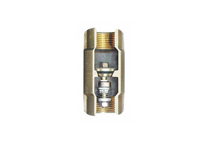 SPRING CHECK VALVE BRONZE 1-1/4 FNPT by Simmons