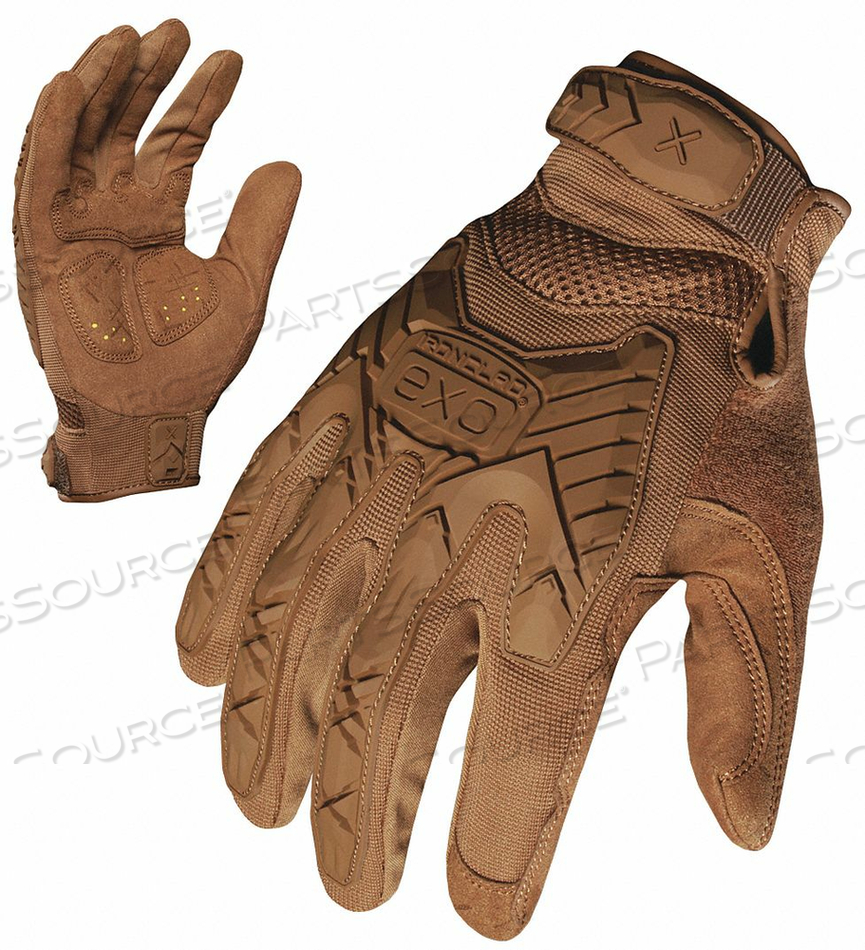 TACTICAL GLOVE SIZE M COYOTE BROWN PR by Ironclad