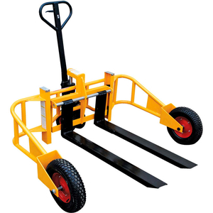 ALL TERRAIN PALLET JACK TRUCK 48"L FORKS 2000 LB. CAPACITY by Vestil Manufacturing Corp.