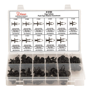 ERGO TUFLOK RETAINER ASSORTMENT,110 PCS, 110 PIECES by Approved Vendor