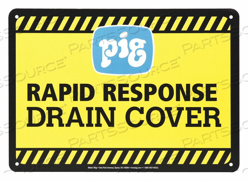 SIGN 10 H 14 L POLYETHYLENE by New Pig Corporation SIGN 10 H 14 L POLYETHYLENE by New Pig Corporation