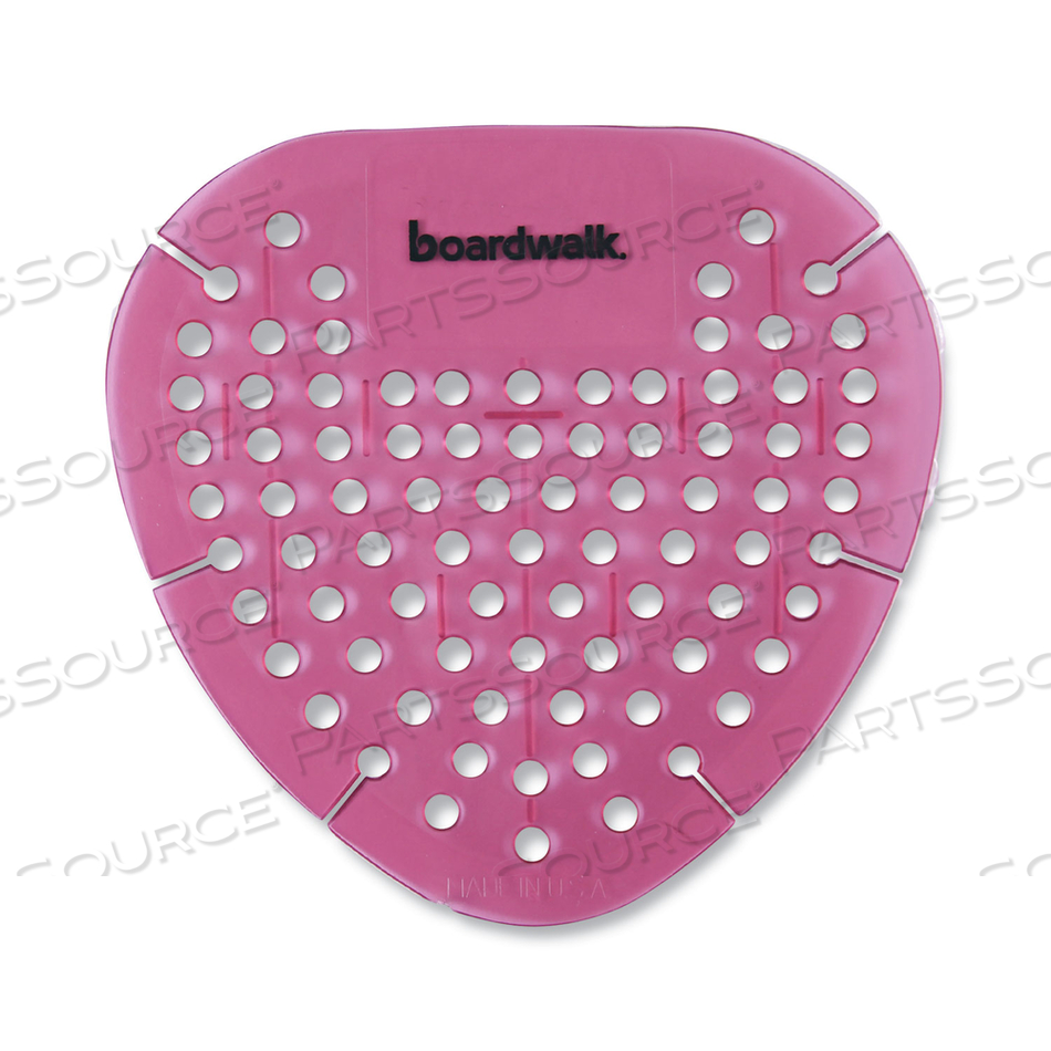 GEM URINAL SCREENS, SPICED APPLE SCENT, RED by Boardwalk