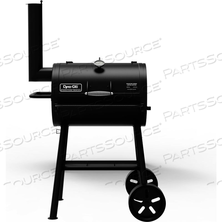 HEAVY-DUTY COMPACT BARREL CHARCOAL GRILL 