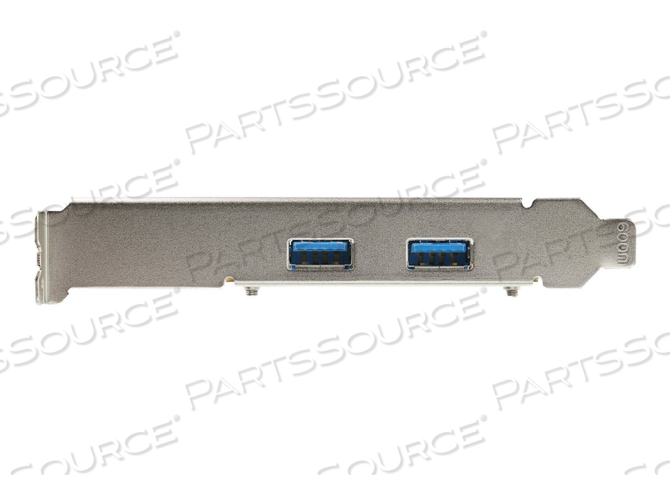2-PORT USB PCIE CARD 10GBPS/PORT, USB 3.1/3.2 GEN 2 TYPE-A PCI EXPRESS 3.0 X2 HOST CONTROLLER EXPANSION CARD, WINDOWS/LINUX, USB ADAPTER, PC by StarTech.com Ltd. 2-PORT USB PCIE CARD 10GBPS/PORT, USB 3.1/3.2 GEN 2 TYPE-A PCI EXPRESS 3.0 X2 HOST CONTROLLER EXPANSION CARD, WINDOWS/LINUX, USB ADAPTER, PC by StarTech.com Ltd.