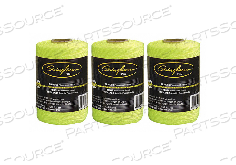 MASONS LINE BRAIDED 500 FT L PK3 by Stringliner MASONS LINE BRAIDED 500 FT L PK3 by Stringliner