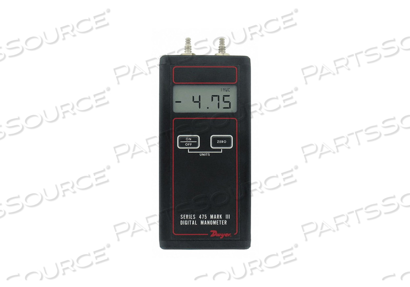 HANDHELD DIGITAL MANOMETER 0-3000 PSI by Dwyer Instruments