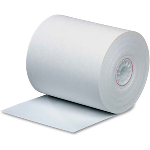 SINGLE-PLY THERMAL CASH REGISTER/POS ROLLS, 3-1/8"X273', WHITE, 50 ROLLS/CTN by PM Company