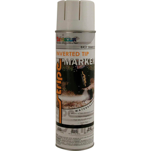 STRIPE WATERBASE STREET & UTILITY MARKING PAINT 20 OZ. WHITE, 12/CASE by Seymour Of Sycamore