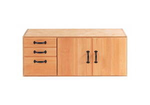 STORAGE CABINET BEIGE 40 IN WX23 IN D by Sjobergs