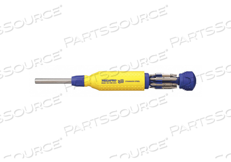 MULTI-BIT SCREWDRIVER 15-IN-1 8-1/2 by Megapro MULTI-BIT SCREWDRIVER 15-IN-1 8-1/2 by Megapro