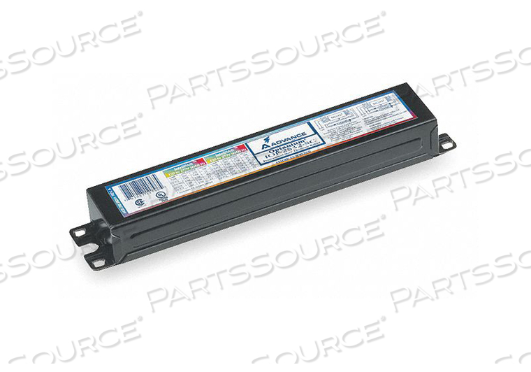 OPTANIUM, ELECTRONIC, FLUORESCENT BALLAST, BALLAST START TYPE INSTANT, INPUT VOLTAGE 120 TO 277V AC, NUMBER OF BULBS SUPPORTED 1, 2, MAX. BU by Philips Lighting