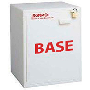 6X2.5 LITER, BENCH PLAST-A-CAB HDPE BASE CABINET, 16-3/4"W X 15-3/4"D X 21"H by Scimatco