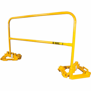 10' L RAIL WITH MULTI-DIRECTIONAL BASE PLATE KIT, RAIL + (1) BASE PLATE by Guardian Fall Protection
