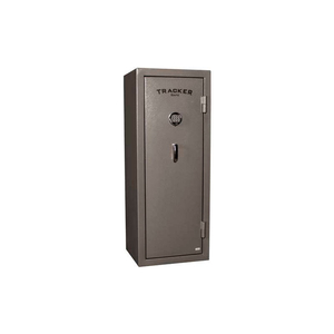 GUN SAFE TS14 WITH ELECTRONIC LOCK - 30 MIN. FIRE RATING 23X20X59 - 14 GUN CAP. GRAY by Tracker Safe GUN SAFE TS14 WITH ELECTRONIC LOCK - 30 MIN. FIRE RATING 23X20X59 - 14 GUN CAP. GRAY by Tracker Safe