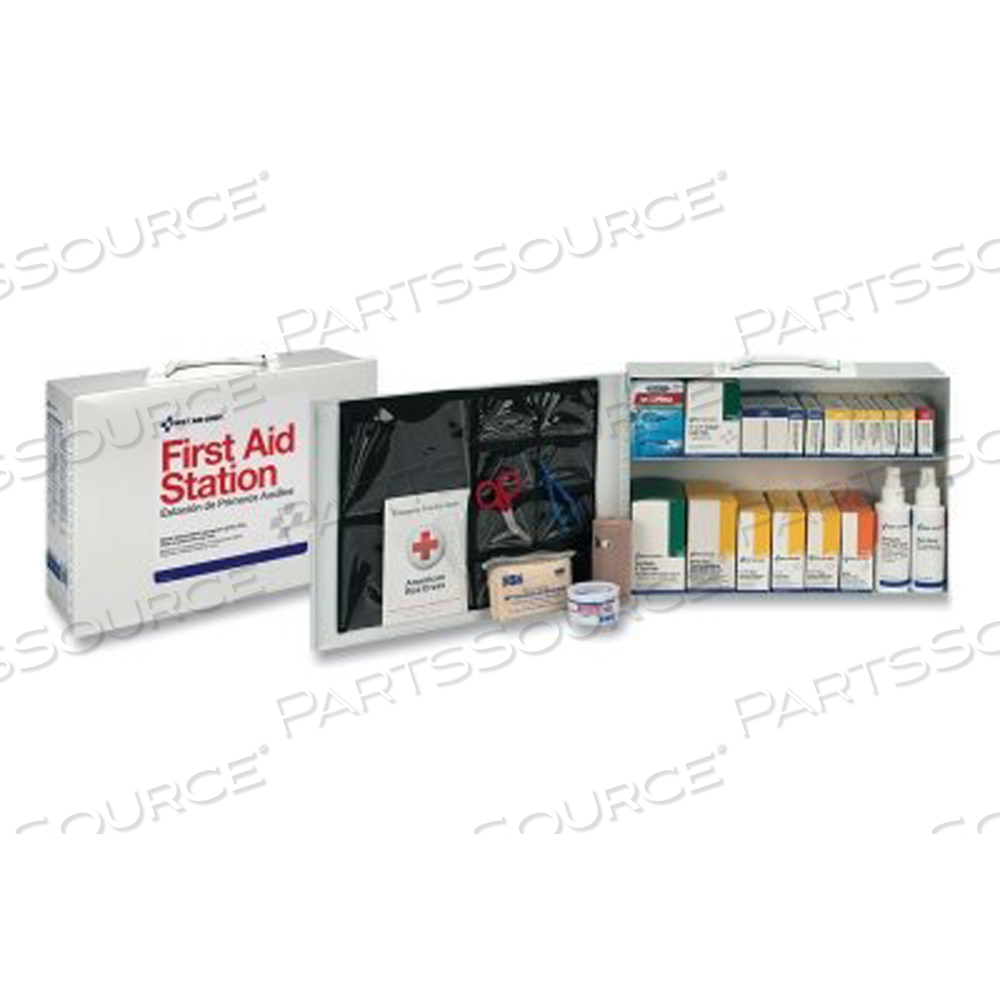 2-SHELF 100 PERSON FIRST AID STATION by Pac-Kit 2-SHELF 100 PERSON FIRST AID STATION by Pac-Kit