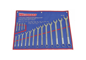 COMBO WRENCH SET SATIN 1/4-1-1/4 IN 17PC by Westward