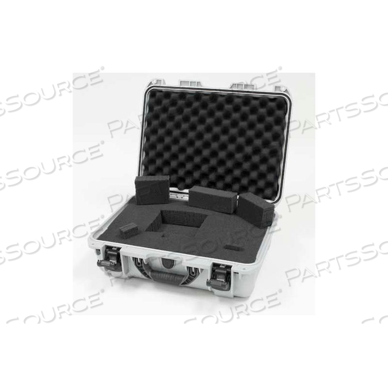 NANUK 925 CASE W/FOAM, 18-11/16"L X 14-13/16"W X 7"H, SILVER by Plasticase Inc. NANUK 925 CASE W/FOAM, 18-11/16"L X 14-13/16"W X 7"H, SILVER by Plasticase Inc.