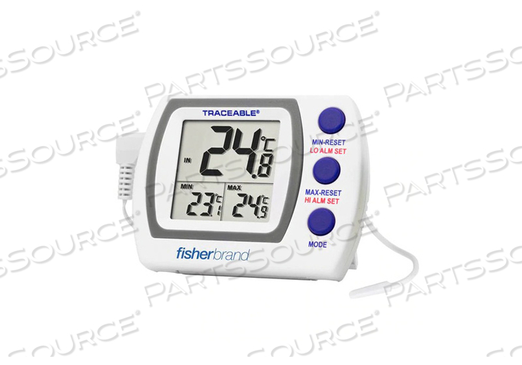 REFRIGERATOR/FREEZER PLUS THERMOMETER by Fisher Healthcare