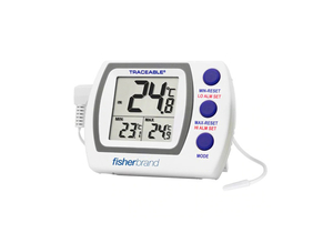 REFRIGERATOR/FREEZER PLUS THERMOMETER by Fisher Healthcare