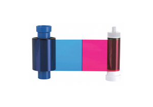 ID CARD PRINTER RIBBON FULL COLOR YMCKOK by Baumgartens