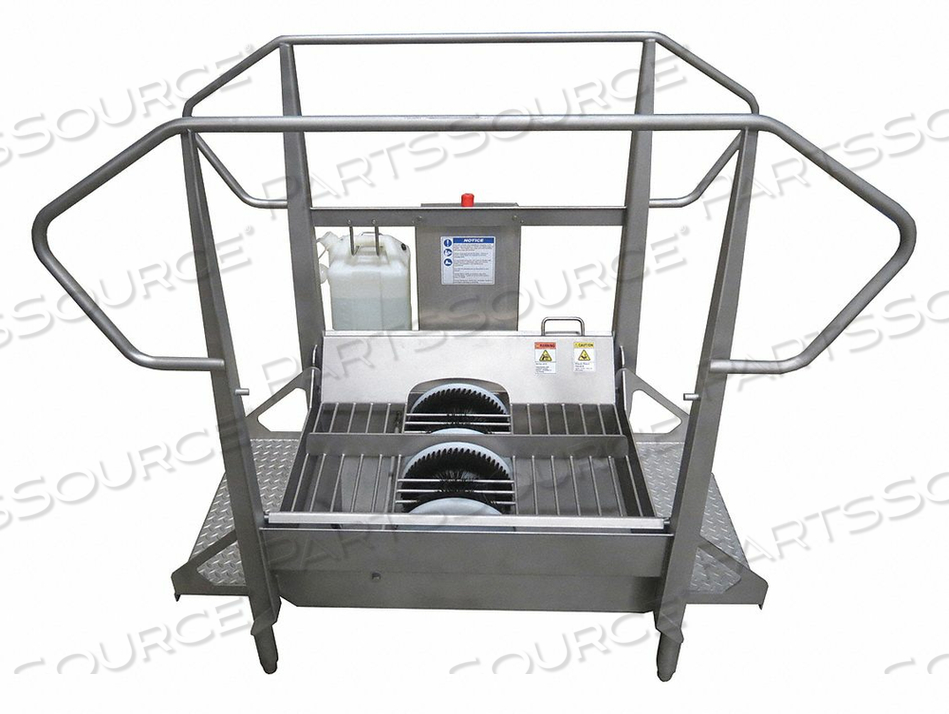 WET BOOT SCRUBBER SS 400 LB. 110VAC by Best Sanitizers Inc. WET BOOT SCRUBBER SS 400 LB. 110VAC by Best Sanitizers Inc.