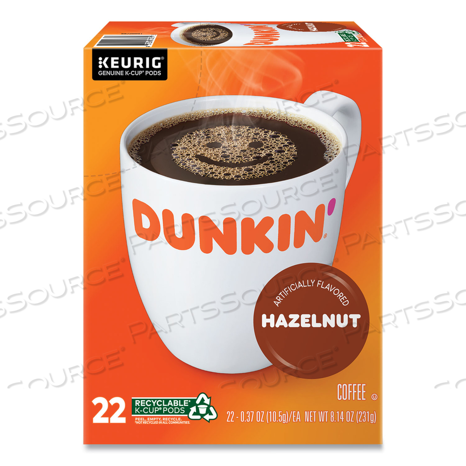 K-CUP PODS, HAZELNUT by Dunkin Donuts K-CUP PODS, HAZELNUT by Dunkin Donuts