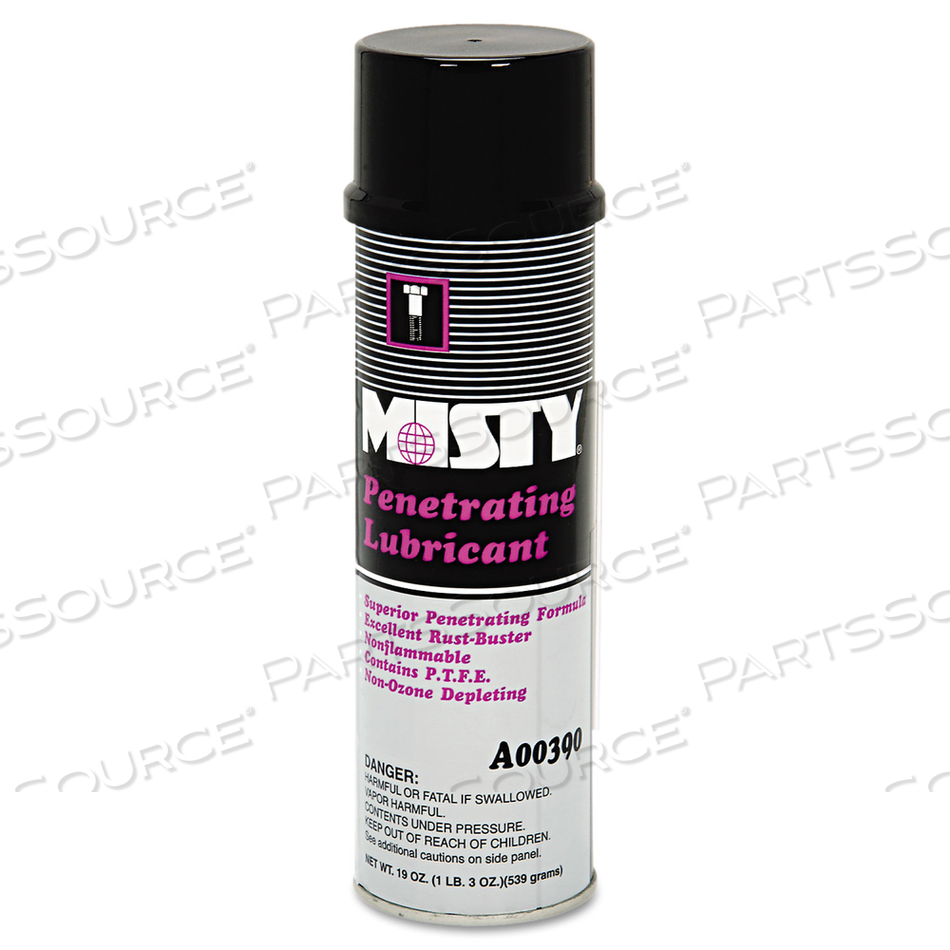 PENETRATING LUBRICANT SPRAY, 19 OZ AEROSOL CAN by Misty