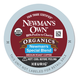 SPECIAL BLEND EXTRA BOLD COFFEE K-CUPS, 24/BOX by Newman's Own Organics