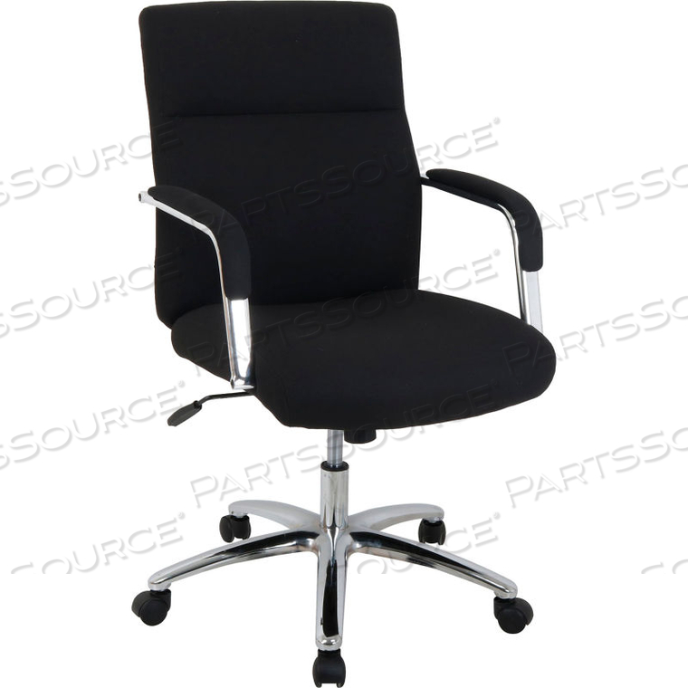 INTERION HIGH BACK FABRIC TASK CHAIR - BLACK by Global Seating Solutions LLC